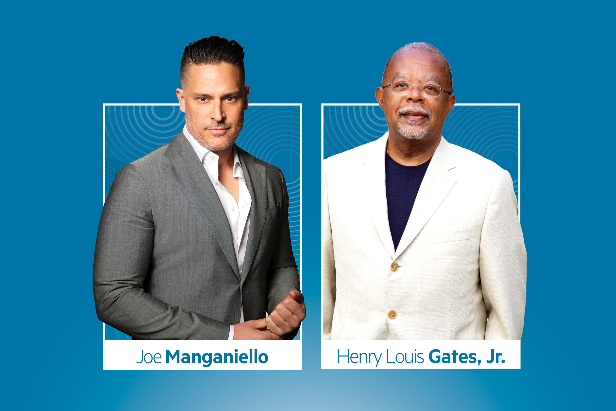 Joe Manganiello + Henry Gates, Jr.